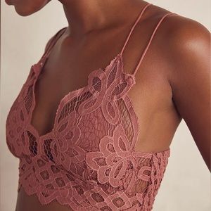 Free People One Adella Bralette, Copper, Size S